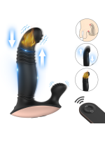 Censan S-Hande Eye of Horus Rct Şarjlı Kumandalı Perine ve Uyarıcı İleri Geri Hareketli 2 in 1 Vibratör