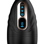 Censan Şarjlı Isıtmalı ve Titreşimli Silikon Dudak Girişli Otomatik Oral Mastürbatör