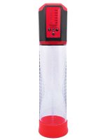 Censan Şarjlı LCD Göstergeli Otomatik Penis Pompası - Kırmızı