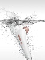 Censan Satisfyer 2 NG Vakum Dalgalı Klitoral Stimülatör, ABS plastik, beyaz, 17 cm - Görsel 3