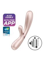 Censan Satisfyer Hot Lover Silver Telefon Kontrollü ve Isıtma Özellikli Vibratör