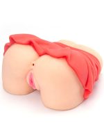 Censan School Girls Kırmızı Etekli Suni Vajina Yapay Kalça Mastürbatör - Görsel 3