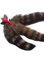 CENSAN Silikon Uçlu Tilki Kuyruk Anal Plug