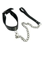 Censan Siyah Deri Boyun Tasması - Görsel 2