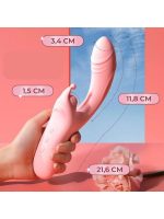 Censan Suck Vakumlu Klitoral Uyarıcılı Şarjlı Tavşan Vibratör - Görsel 2