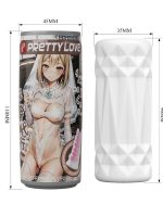 Censan Super Soft Material 3d Stimulating Kiko Kola Kutusu Şeklinde Mastürbatör - Görsel 2