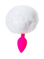 Censan Sweet Bunny Kuyruklu Anal Plug Pembe 13 cm 43 gr