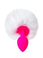 Censan Sweet Bunny Kuyruklu Anal Plug Pembe 13 cm 43 gr - Görsel 2