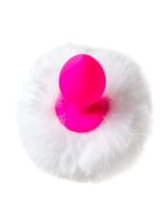 Censan Sweet Bunny Kuyruklu Anal Plug Pembe 13 cm 43 gr - Görsel 4