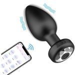 Censan Telefon Kontrollü Titreşimli Anal plug 1
