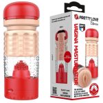 Censan Theresa Kırmızı Vajina & Dil Mastürbatör