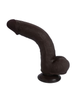 Censan Ultra Gerçekçi 24 Cm Brown Melez Kıkırdaklı Dildo - Görsel 3