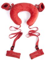 Censan Yastıklı El Ayak Bağlama Seti Kırmızı