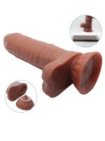 Censan Yeni Nesil Çift Katmanlı 18,5 cm Realistik Dildo - Görsel 4