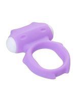 Censan Zort Titreşimli Penis Halkası silikon mor  2 cm - Görsel 2