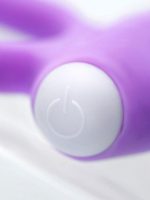 Censan Zort Titreşimli Penis Halkası silikon mor  2 cm - Görsel 4