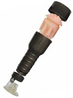 Desire Cup Fener Tipi Vantuzlu Suni Vajina Mastürbatör - Siyah - Görsel 4