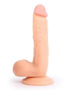 Gerçekçi Testisli Dildo 18 cm - Görsel 2