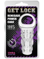 Get Lock Tırtıklı Penis & Testis Kılıfı - Görsel 2