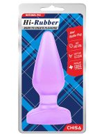 Hi-Rubber Şeffaf Jel Anal Tıkaç - Mor 16cm - Görsel 2