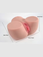 L-Join Gerçekçi 17.8 Kg Büyük Kalça Vajina Mastürbatör - Görsel 2