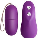 Man Nuo Uzaktan Kumandalı Mini Masaj Vibratörü Mor