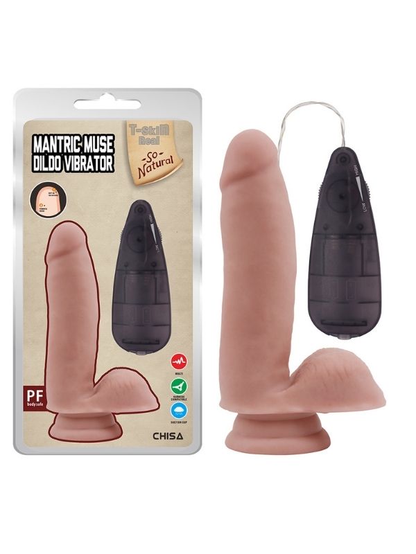 mantric-muse-175cm-5cm-kikirdakli-gercekci-realistik-vibrator-514073-1 Mantric Muse 17.5cm 5cm Kıkırdaklı Gerçekçi Realistik Vibratör - Görsel 1