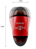 MX Happy Cup Oral Vajinal Çift Taraflı Mastürbatör - Görsel 3