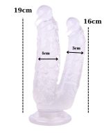 Noctis 19cm Beyaz Çiftli Dildo No:76 - Görsel 3