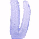 Noctis 19cm Mor Çiftli Dildo No:76