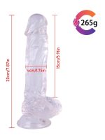 Noctis 20cm Beyaz Dildo No:160 - Görsel 5