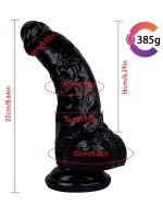 Noctis 22cm Siyah Realistik Dildo No:174 - Görsel 5