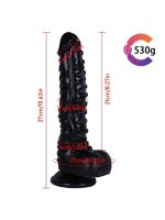 Noctis 27cm Siyah Dildo No:159 - Görsel 5