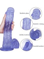 Noctis 30cm Mor Dildo No:69 - Görsel 5