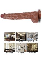 Noctis 32cm Kahverengi Dildo No:6 - Görsel 3