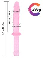 Noctis 32cm Pembe Realistik Kılıç Dildo No:150 - Görsel 5