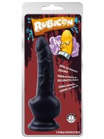 Rubicon Gerçekçi Dildo - 18cm Zenci - Görsel 3