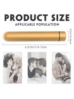 S-Hande Şarjlı Mermi Vibratör Gri - Görsel 5