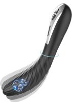 Xuanai Özel Kabartmalı Şarjlı Vibratör - Siyah Model 2 - Görsel 4