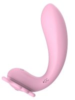 Xuanai Şarjlı Kelebek Vibratör - Pembe - Görsel 3