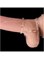 Boncuklu Penis Halkası Şeffaf Renk - Görsel 2