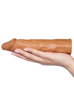 Censan Add 2" Pleasure X Tender Penis Sleeve Brown - Görsel 2