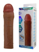 Censan Chane Gerçek Hissiyatlı Uzatıcı Penis Kılıfı Brown - Görsel 2