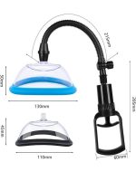 Censan Pussy Pump Premium Fun Çift Başlıklı Vajina & Gööğüs Pompası - Görsel 2