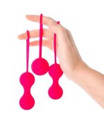 Censan Redvil Kegel Vajinal Top Seti Pembe 16,5 cm - Görsel 3