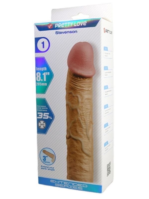 censan-stevenson-gercek-hissiyatli-uzatici-penis-kilifi-1127475-1 Censan Stevenson Gerçek Hissiyatlı Uzatıcı Penis Kılıfı - Görsel 1