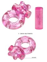Censan Titreşimli Penis Halkası Sweet Bear - Görsel 5