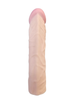 Gerçekçi Penis Kılıfı Et Dokusunda 19 cm - Görsel 3