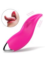 Klitoris Uyarıcı Dil Şeklinde Oral Vibratör