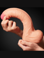 Censan 11 İnç Dual Layer Platinum Silicone Cock - Görsel 3